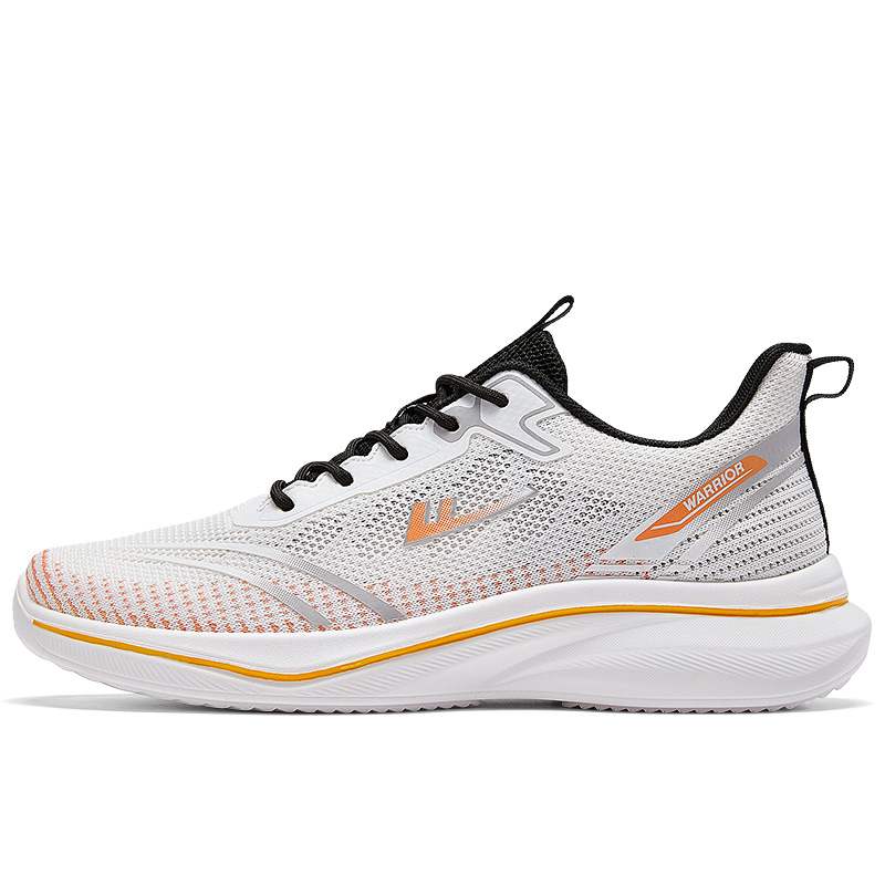 Амортизирующие, износостойкие, дышащие, низкие кроссовки для тренировок и бега для мужчин WARRIOR, White Orange
Амортизирующие, износостойкие, дышащие, низкие кроссовки для тренировок и бега для мужчин WARRIOR, White Orange