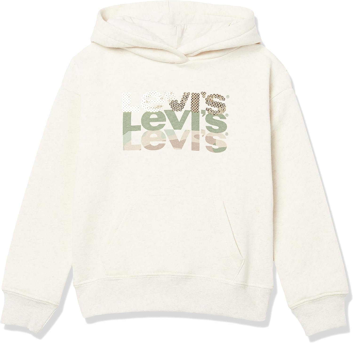 Толстовка с капюшоном Levi's для девочек с высокой талией, Oatmeal
Толстовка с капюшоном Levi's для девочек с высокой талией, Oatmeal