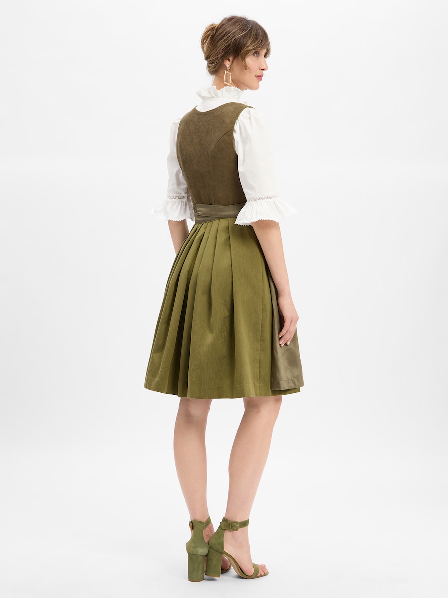 Широкая юбка в сборку Krüger Madl, оливковый
Широкая юбка в сборку Krüger Madl, оливковый