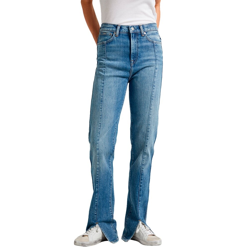 Джинсы Pepe Slim Split Fit high waist, синий
Джинсы Pepe Slim Split Fit high waist, синий