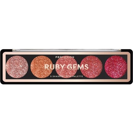 Палетка теней Ruby Gems с блестками, 5 оттенков, Profusion Cosmetics
Палетка теней Ruby Gems с блестками, 5 оттенков, Profusion Cosmetics