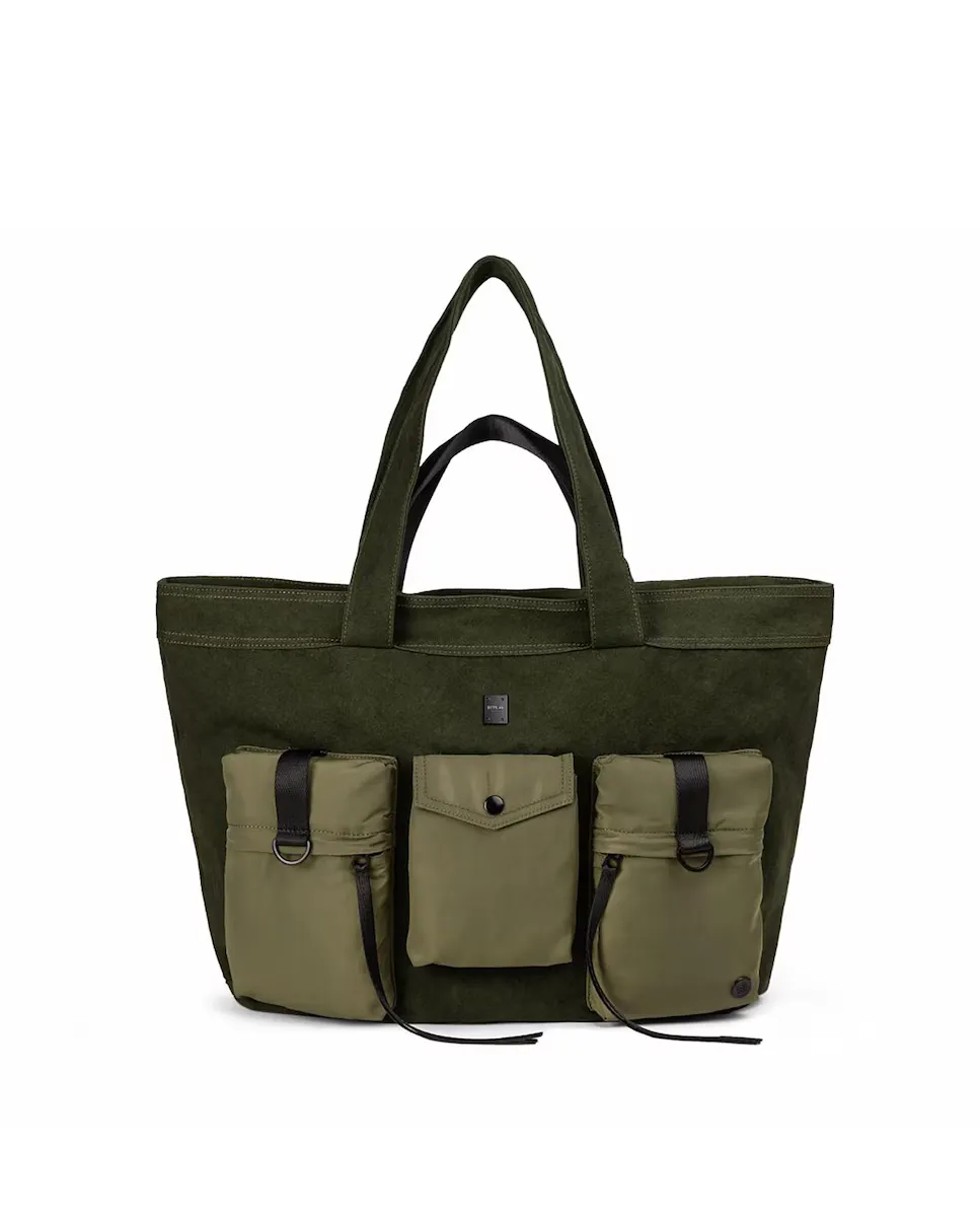 Сумка-шоппер через плечо с наружными карманами Replay, темно-зеленый
Сумка-шоппер через плечо с наружными карманами Replay, темно-зеленый