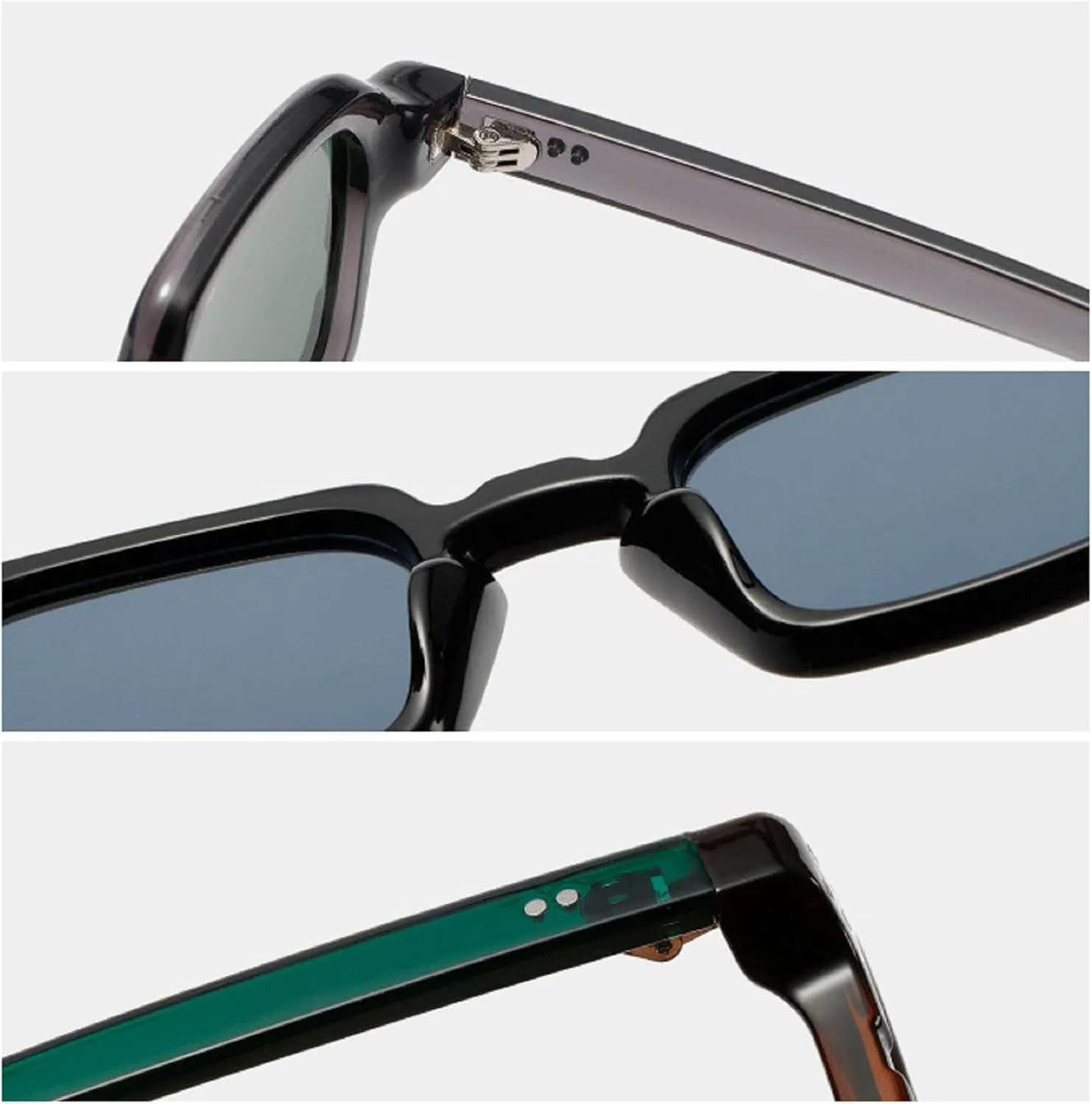 Ретро-модные квадратные солнцезащитные очки для женщин и мужчин, классический винтажный стиль, защита от ультрафиолета UV400 для активного отдыха mincl, Clear Gray
Ретро-модные квадратные солнцезащитные очки для женщин и мужчин, классический винтажный стиль, защита от ультрафиолета UV400 для активного отдыха mincl, Clear Gray