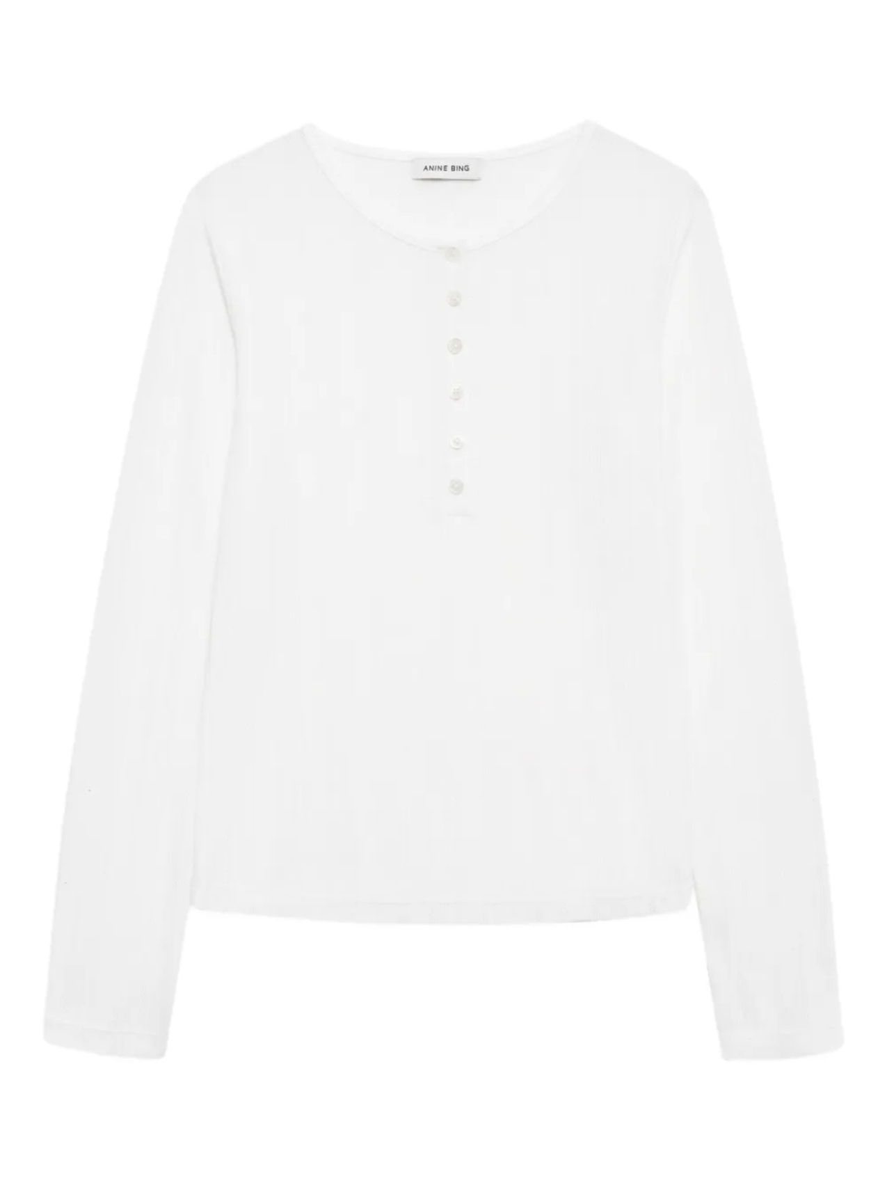 ANINE BING футболка Pia с длинными рукавами, белый
ANINE BING футболка Pia с длинными рукавами, белый