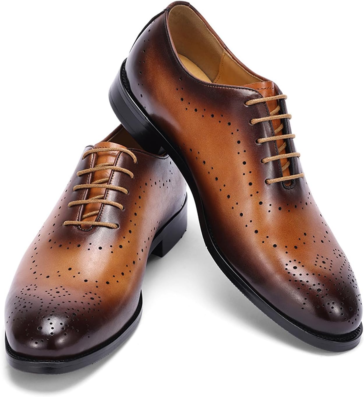 Мужские классические туфли Santimon Oxfords - дерби из натуральной кожи для свадеб, бизнеса, выпускного и смокинга - стильные и удобные броги Wingtips Oxfords для мужчин, коричневый
Мужские классические туфли Santimon Oxfords - дерби из натуральной кожи для свадеб, бизнеса, выпускного и смокинга - стильные и удобные броги Wingtips Oxfords для мужчин, коричневый
