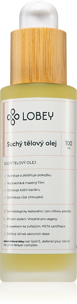 Сухое масло для тела по уходу за телом Lobey, 100 мл
Сухое масло для тела по уходу за телом Lobey, 100 мл
