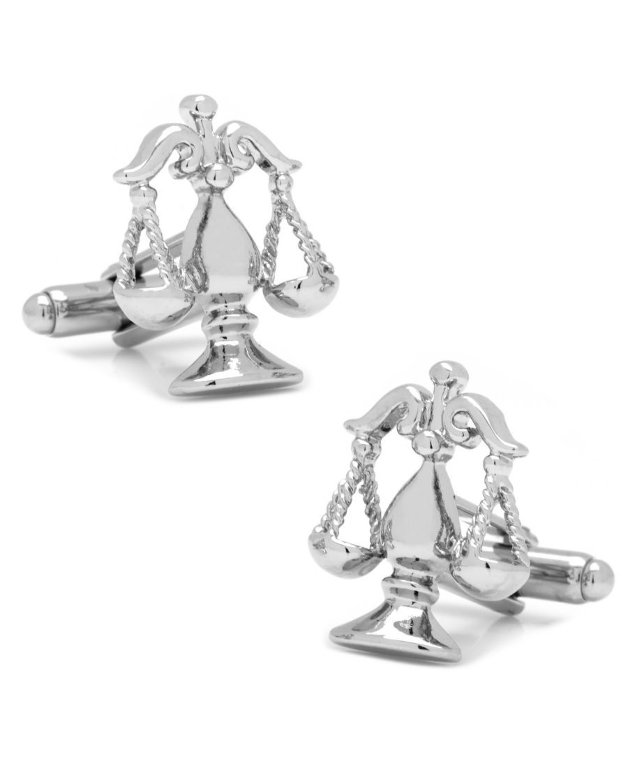 Запонки в виде весов правосудия Cufflinks Inc, Silver
Запонки в виде весов правосудия Cufflinks Inc, Silver