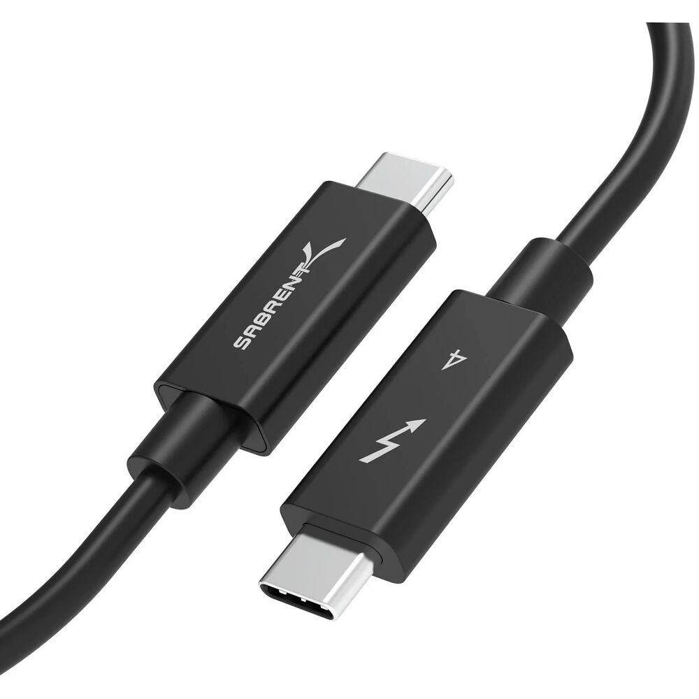Sabrent Thunderbolt 4 Active Cable with E-Marker Chip CB-T4M2
Sabrent Thunderbolt 4 Active Cable with E-Marker Chip CB-T4M2