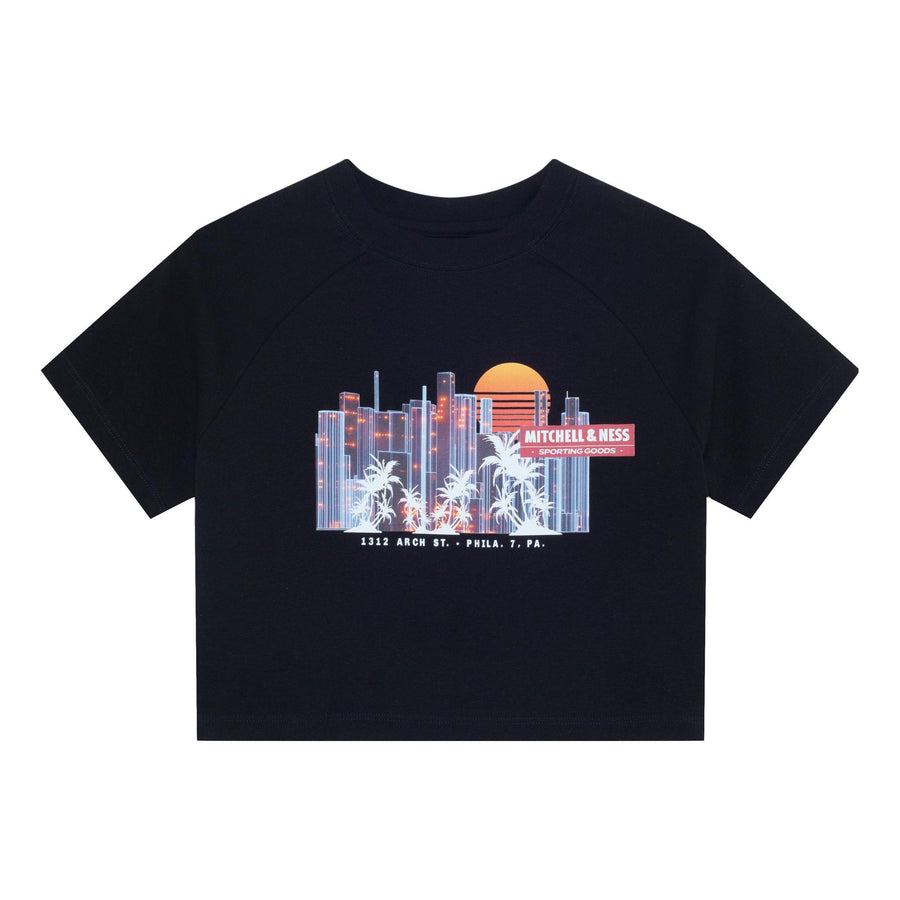 Футболка (WMNS) Mitchell & Ness x NBA Phila City View Short Board T-shirt 'Black', черный
Футболка (WMNS) Mitchell & Ness x NBA Phila City View Short Board T-shirt 'Black', черный
