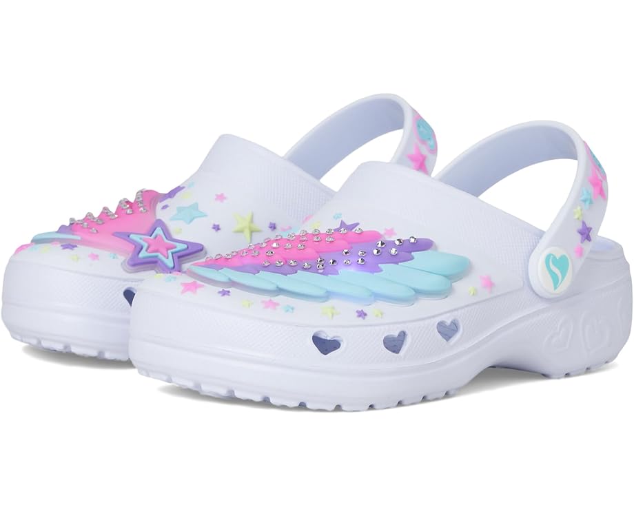 Сабо SKECHERS KIDS Sweetheart 308367L, цвет White/Multi
Сабо SKECHERS KIDS Sweetheart 308367L, цвет White/Multi