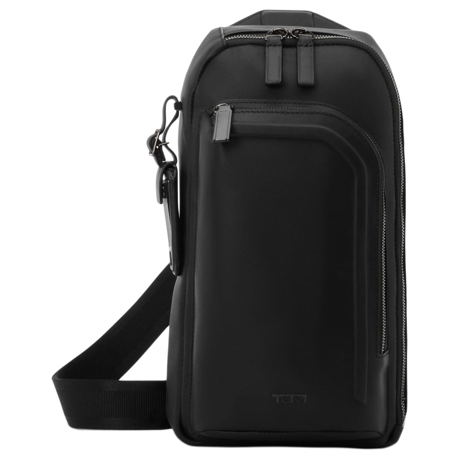 TUMI Кожаная сумка-кошелек мужская черная
TUMI Кожаная сумка-кошелек мужская черная