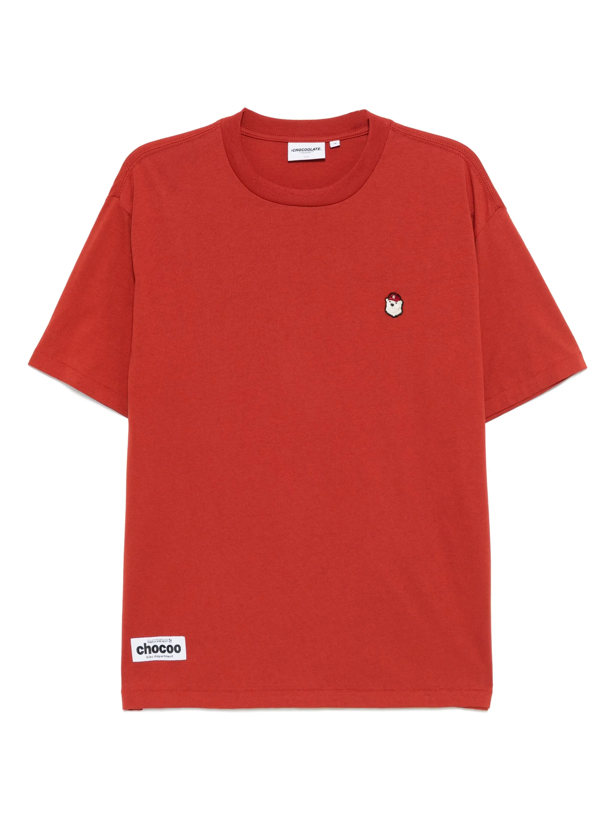 Футболка с нашивкой-логотипом Chocoolate, красный
Футболка с нашивкой-логотипом Chocoolate, красный
