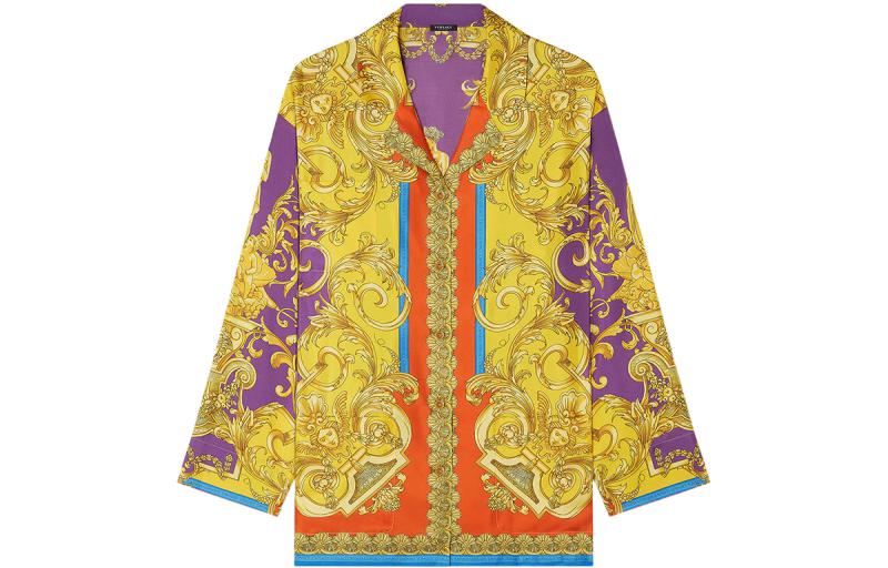 VERSACE Рубашка SS22 женская желтая
VERSACE Рубашка SS22 женская желтая