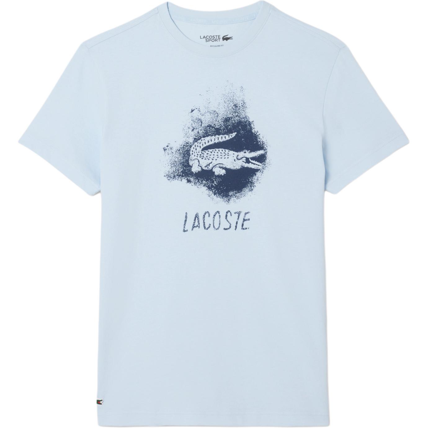 LACOSTE Футболка мужская светло-голубая
LACOSTE Футболка мужская светло-голубая
