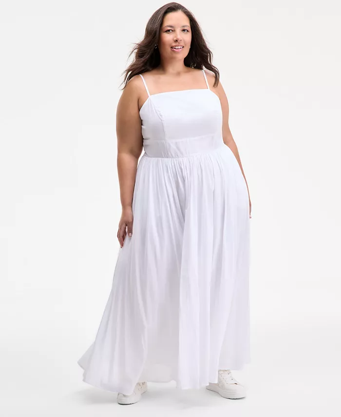 Модное платье макси размера плюс с квадратным вырезом On 34th, белый
Модное платье макси размера плюс с квадратным вырезом On 34th, белый