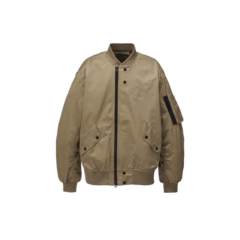 Onitsuka Tiger Куртка-бомбер унисекс светло-коричневая, Light Brown
Onitsuka Tiger Куртка-бомбер унисекс светло-коричневая, Light Brown