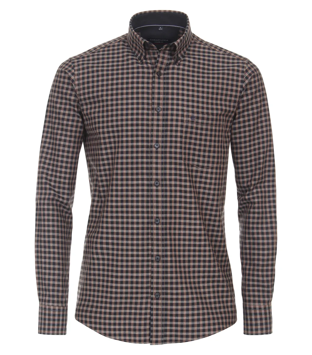 Фланелевая рубашка CASAMODA "Фланелевая рубашка CASAMODA в клетку", коричневый
Фланелевая рубашка CASAMODA "Фланелевая рубашка CASAMODA в клетку", коричневый