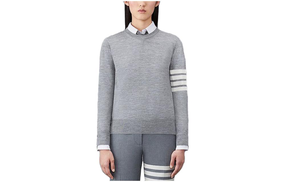 Джемпер из мериноса 4 bar THOM BROWNE, светло-серый
Джемпер из мериноса 4 bar THOM BROWNE, светло-серый
