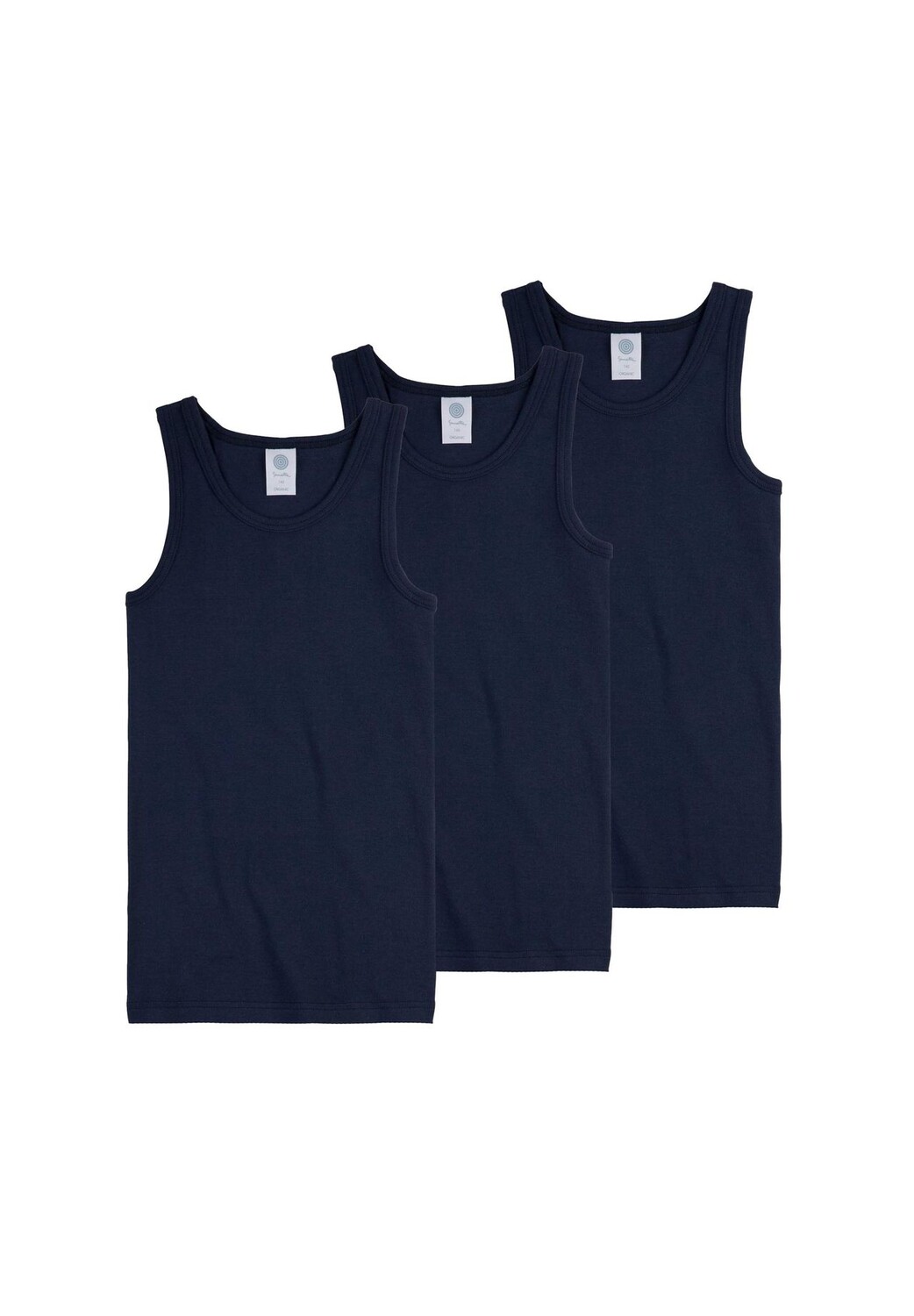 Распашонки для мальчиков, комплект из 3 рубашек без рукавов базовый - белый Sanetta, цвет Dunkelblau Years
Распашонки для мальчиков, комплект из 3 рубашек без рукавов базовый - белый Sanetta, цвет Dunkelblau Years