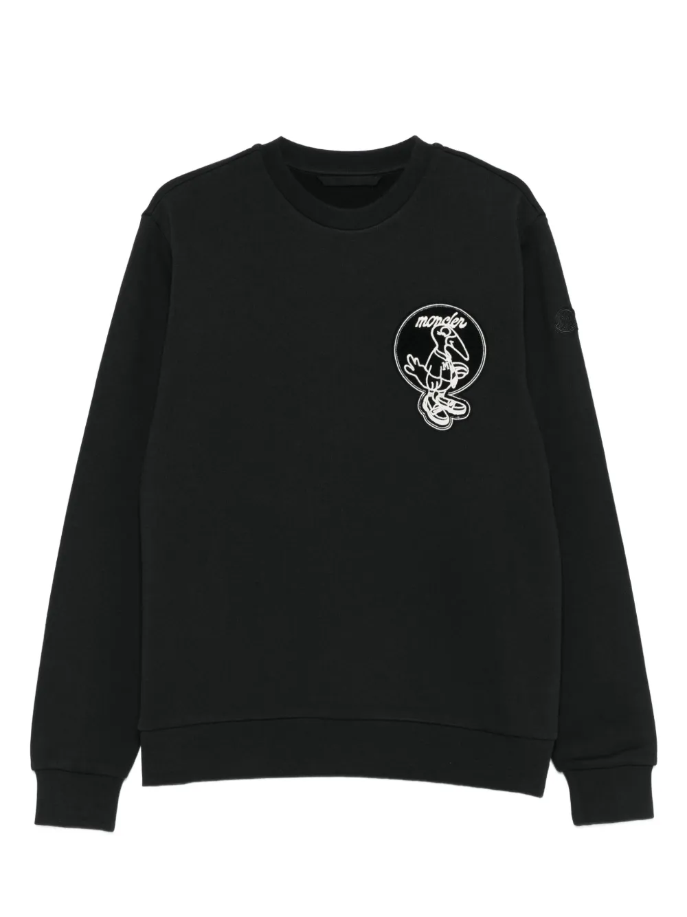 Толстовка с вышитым логотипом MONCLER, черный
Толстовка с вышитым логотипом MONCLER, черный