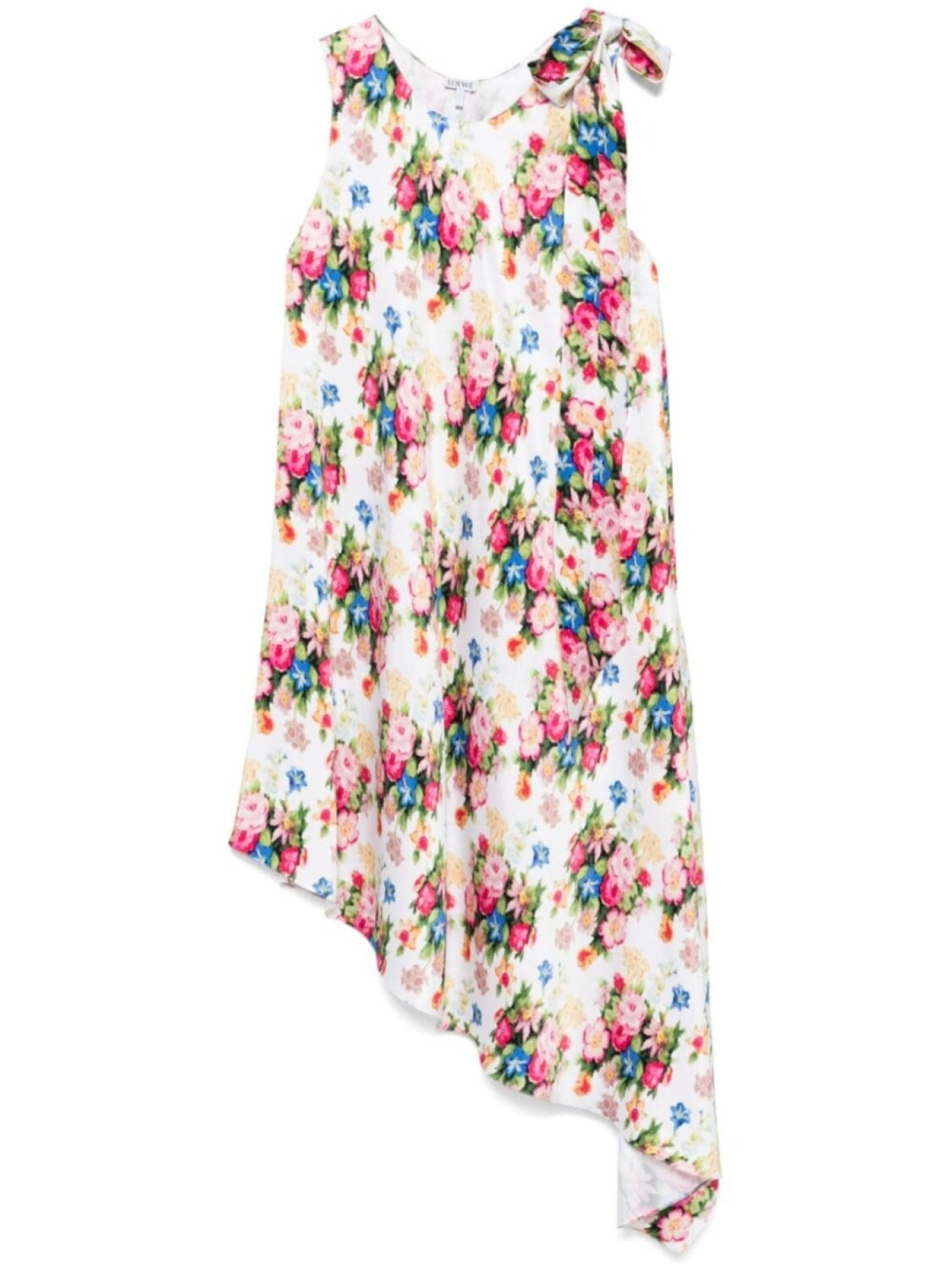 LOEWE платье миди асимметричного кроя, белый
LOEWE платье миди асимметричного кроя, белый