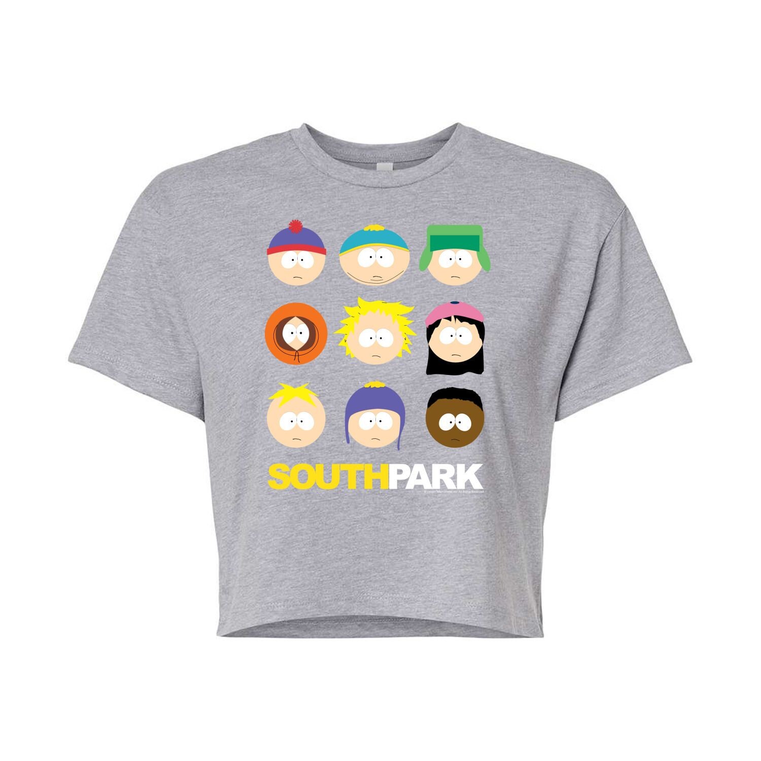 Укороченная футболка с изображением персонажей South Park для юниоров Licensed Character
Укороченная футболка с изображением персонажей South Park для юниоров Licensed Character