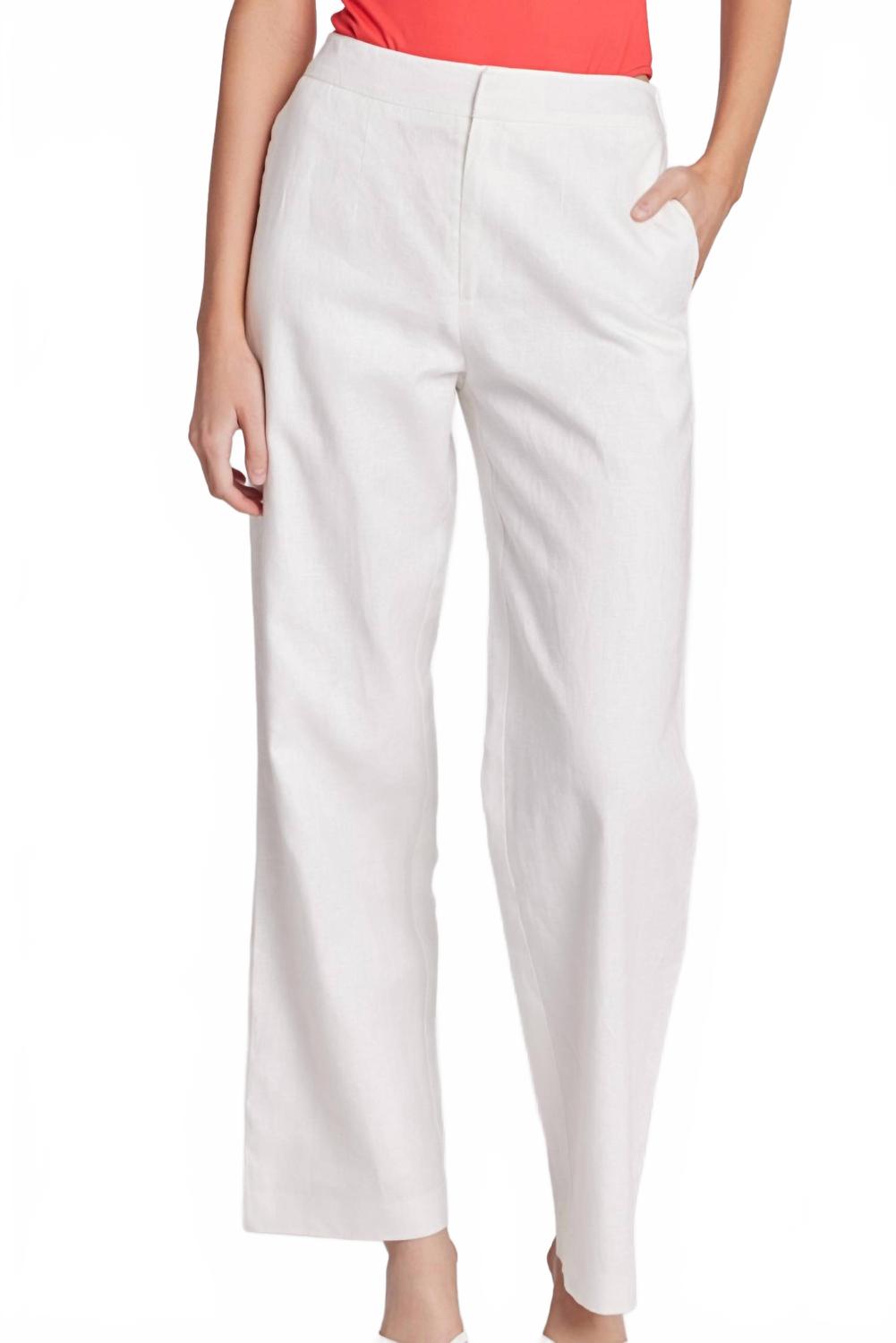 Белые льняные брюки Essential English Factory, белый
Белые льняные брюки Essential English Factory, белый