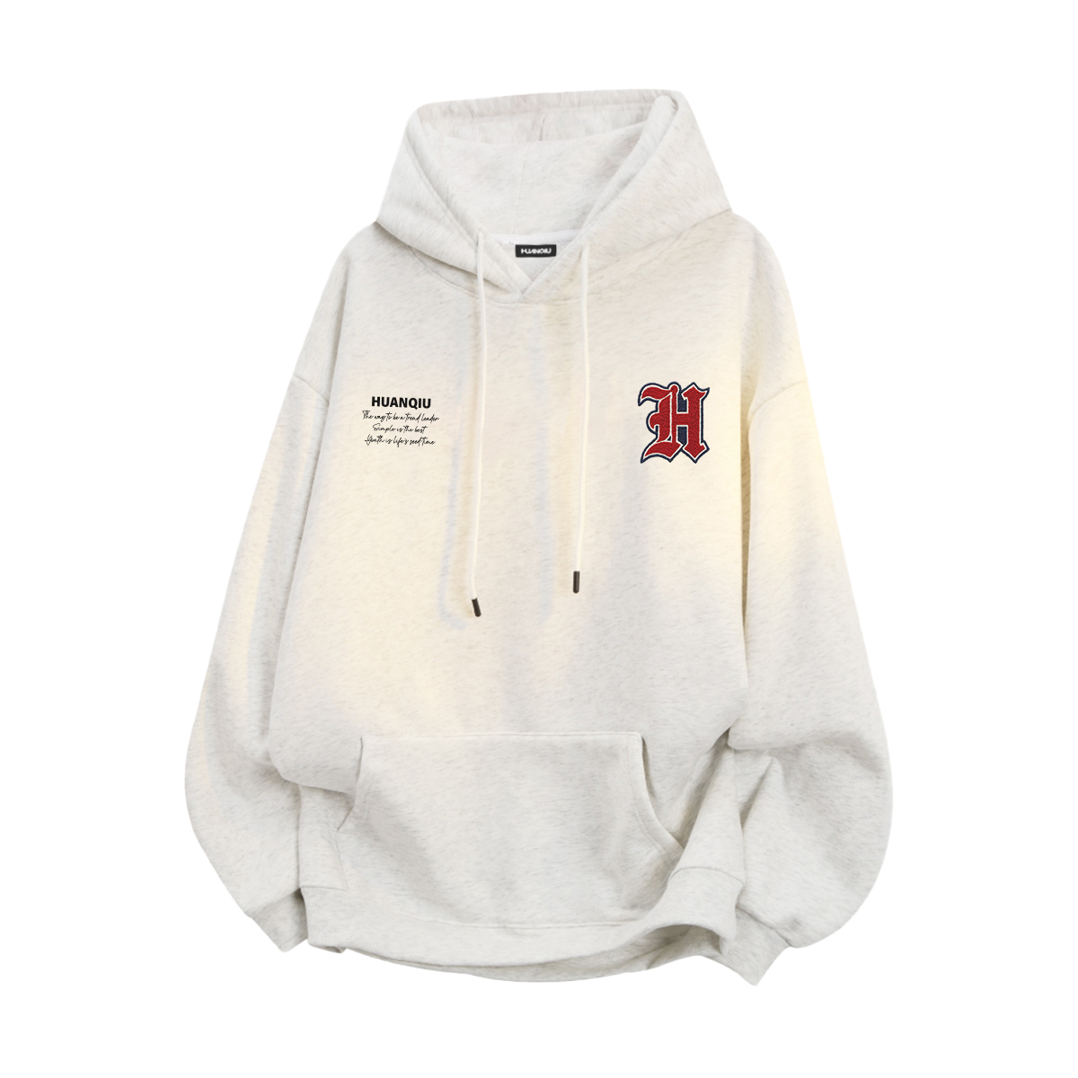 Толстовка Unisex Hooded Moderate Heavyweight HUANQIU, белый heather серый
Толстовка Unisex Hooded Moderate Heavyweight HUANQIU, белый heather серый