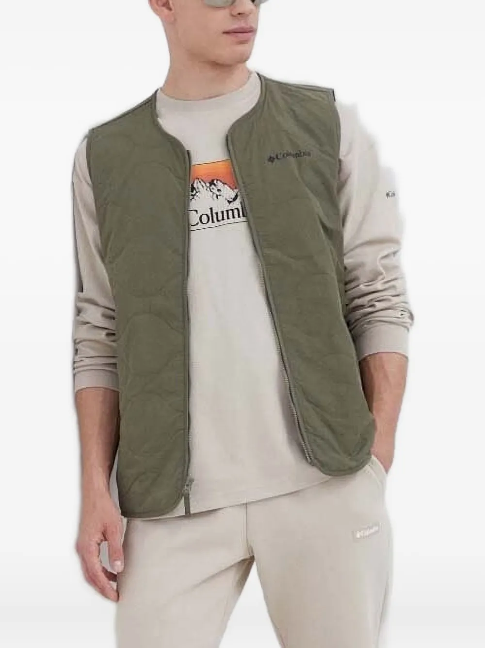 Стеганый жилет Birchwood на молнии спереди Columbia, зеленый
Стеганый жилет Birchwood на молнии спереди Columbia, зеленый