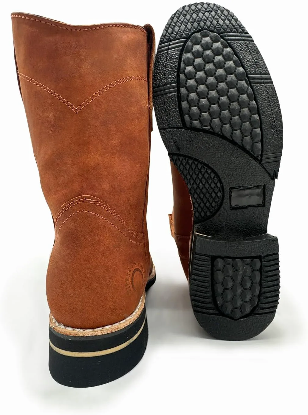 Мужские кожаные ковбойские рабочие сапоги Western Shops с мягким носком и без шнуровки The Western Shops
Мужские кожаные ковбойские рабочие сапоги Western Shops с мягким носком и без шнуровки The Western Shops