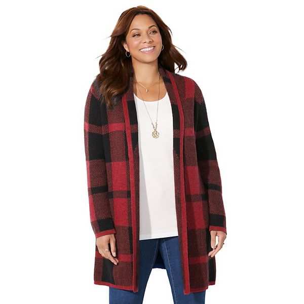 Кардиган в деревенском стиле для женщин plus size petite Catherines, Red Black Buffalo
Кардиган в деревенском стиле для женщин plus size petite Catherines, Red Black Buffalo