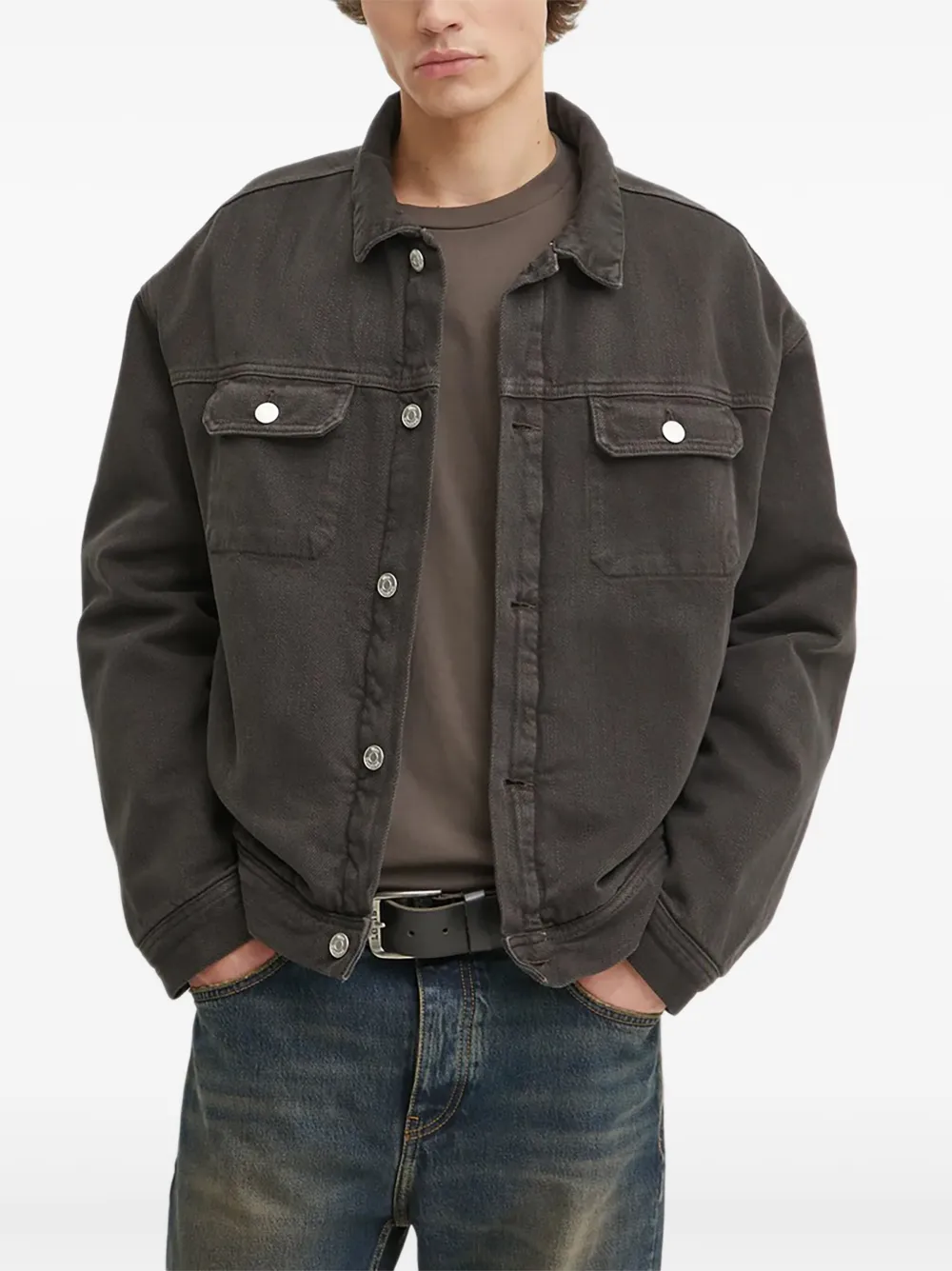 Джинсовая куртка на пуговицах Won Hundred, коричневый
Джинсовая куртка на пуговицах Won Hundred, коричневый