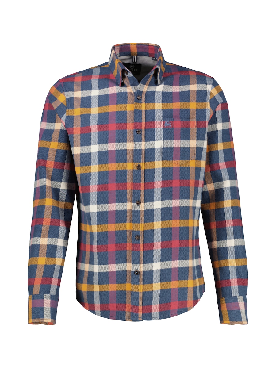 Рубашка на пуговицах классического кроя LERROS, темно-синий
Рубашка на пуговицах классического кроя LERROS, темно-синий