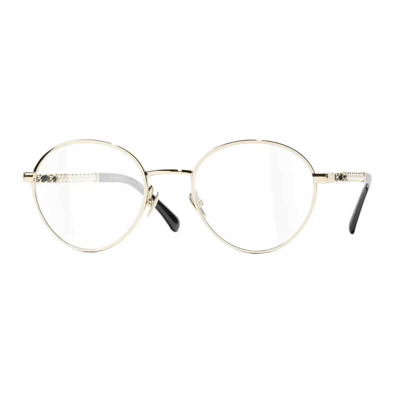 CHANEL Овальные очки Pearl Unisex Gold
CHANEL Овальные очки Pearl Unisex Gold