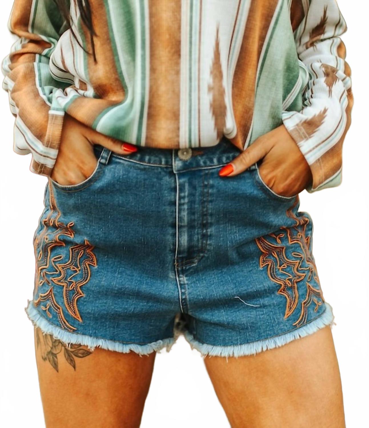 Синие шорты Desert Stitched High Rise Cutoffs Lucky & Blessed, синий
Синие шорты Desert Stitched High Rise Cutoffs Lucky & Blessed, синий