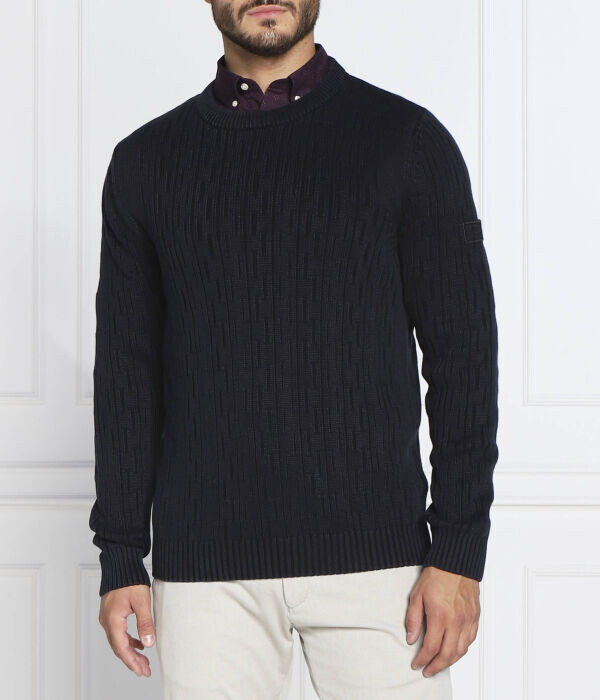 Свитер мужской Joop! Jeans вязаный с круглым вырезом, синий
Свитер мужской Joop! Jeans вязаный с круглым вырезом, синий