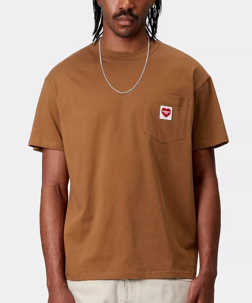 Футболка с коротким рукавом и нагрудным карманом Carhartt WIP, коричневый
Футболка с коротким рукавом и нагрудным карманом Carhartt WIP, коричневый
