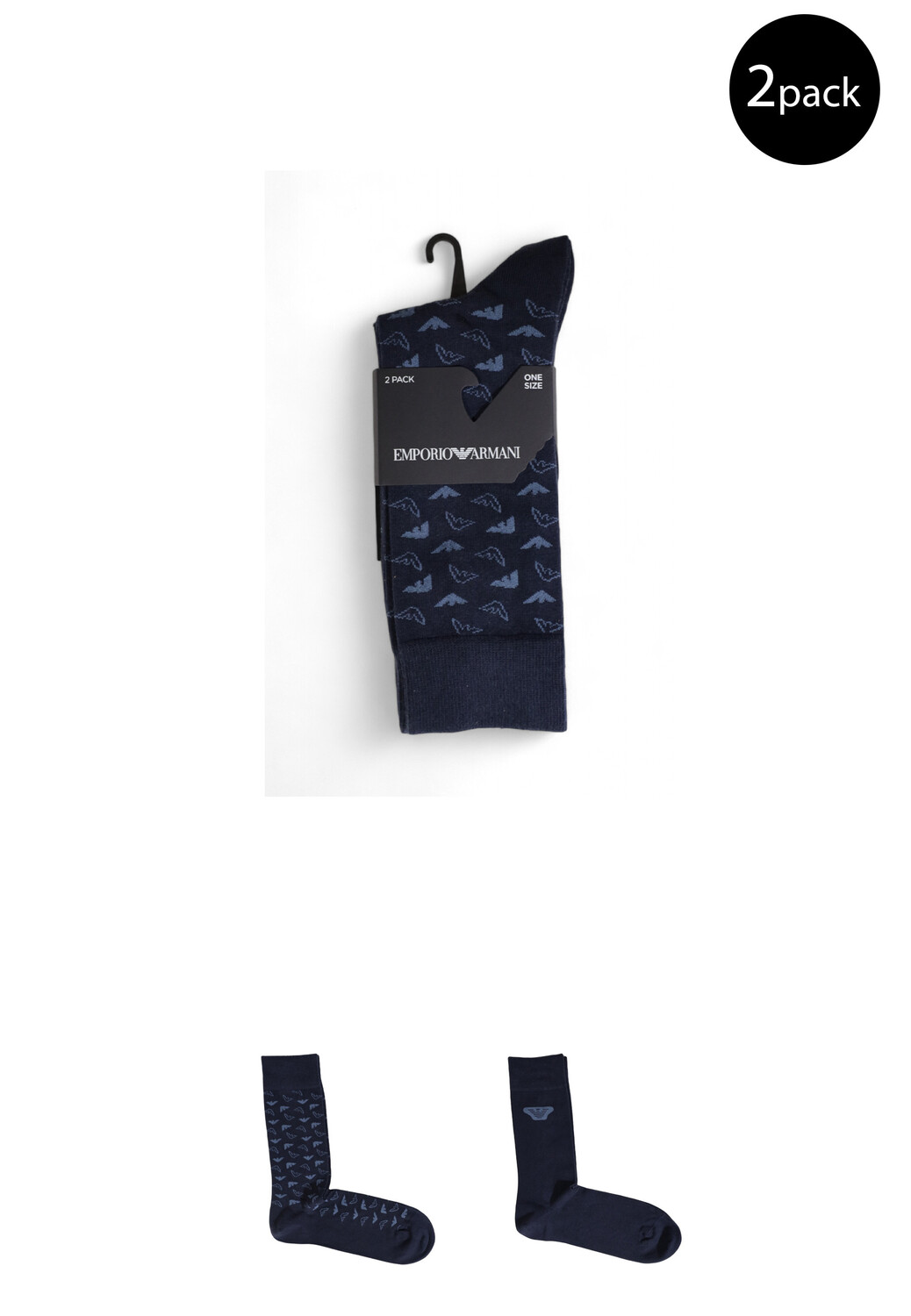 Носки мужские Emporio armani underwear с логотипом бренда 2 пары, синий
Носки мужские Emporio armani underwear с логотипом бренда 2 пары, синий