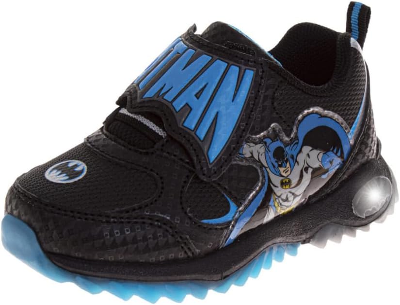 Кроссовки Josmo Boys Batman и The Flash - детская обувь для малышей с героями комиксов, без шнурков, легкие, дышащие, со светящейся подошвой (размер 6-12 для малышей/маленьких детей), синий
Кроссовки Josmo Boys Batman и The Flash - детская обувь для малышей с героями комиксов, без шнурков, легкие, дышащие, со светящейся подошвой (размер 6-12 для малышей/маленьких детей), синий