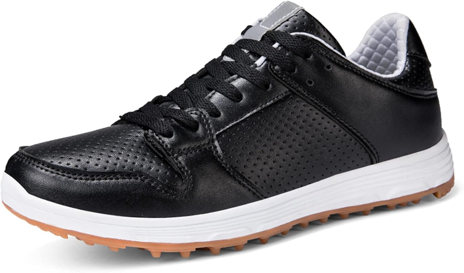 Мужские гольф-туфли Cmadolrs Профессиональные водонепроницаемые тренировочные гольф-ботинки Легкие дышащие прогулочные обувь для улицы, черный
Мужские гольф-туфли Cmadolrs Профессиональные водонепроницаемые тренировочные гольф-ботинки Легкие дышащие прогулочные обувь для улицы, черный