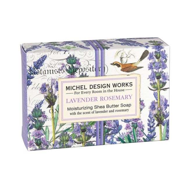 Туалетное мыло с лавандой и розмарином Michel Design Works, 127 гр
Туалетное мыло с лавандой и розмарином Michel Design Works, 127 гр