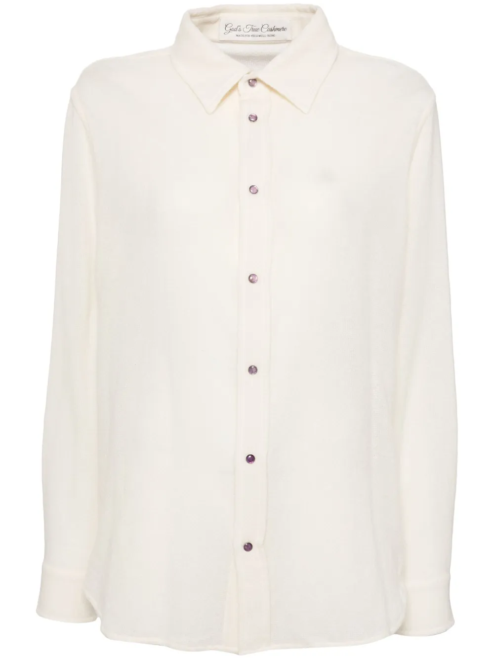 Рубашка Gauze GOD'S TRUE CASHMERE, нейтральный
Рубашка Gauze GOD'S TRUE CASHMERE, нейтральный