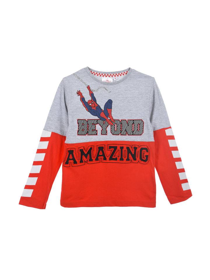 Рубашка с длинным рукавом Spiderman, красный
Рубашка с длинным рукавом Spiderman, красный