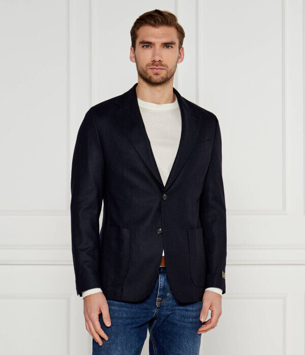 Шерстяной элегантный дневной пиджак фигурная посадка Windsor, синий
Шерстяной элегантный дневной пиджак фигурная посадка Windsor, синий