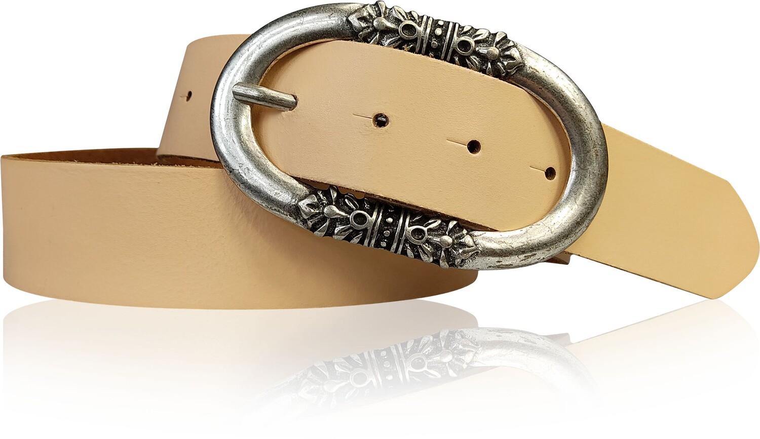 Кожаный ремень FRONHOFER, персиковый
Кожаный ремень FRONHOFER, персиковый