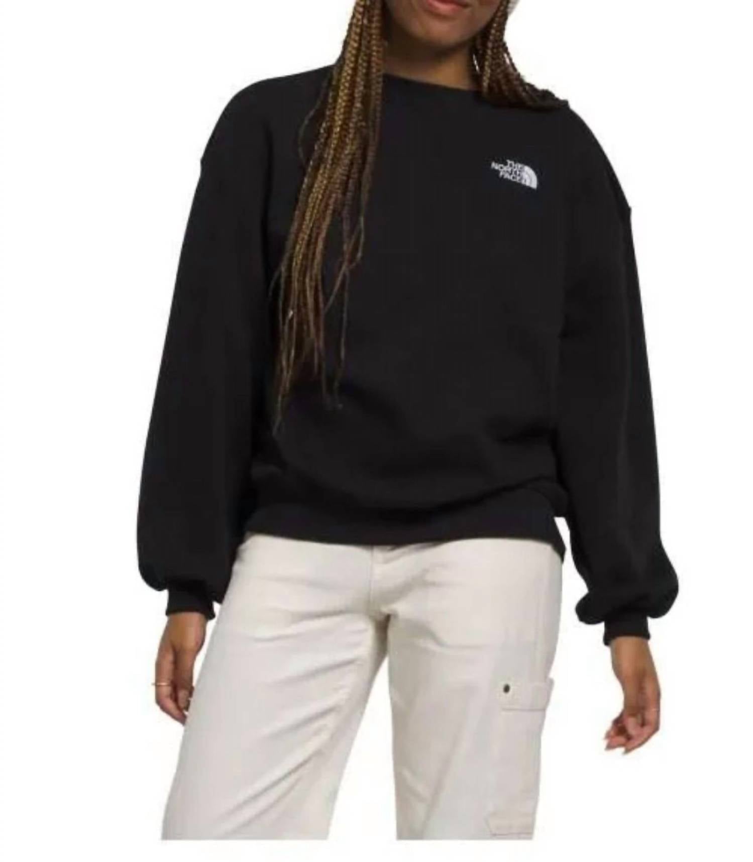 The North Face Женская толстовка Evolution Oversized с круглым вырезом, черная
The North Face Женская толстовка Evolution Oversized с круглым вырезом, черная