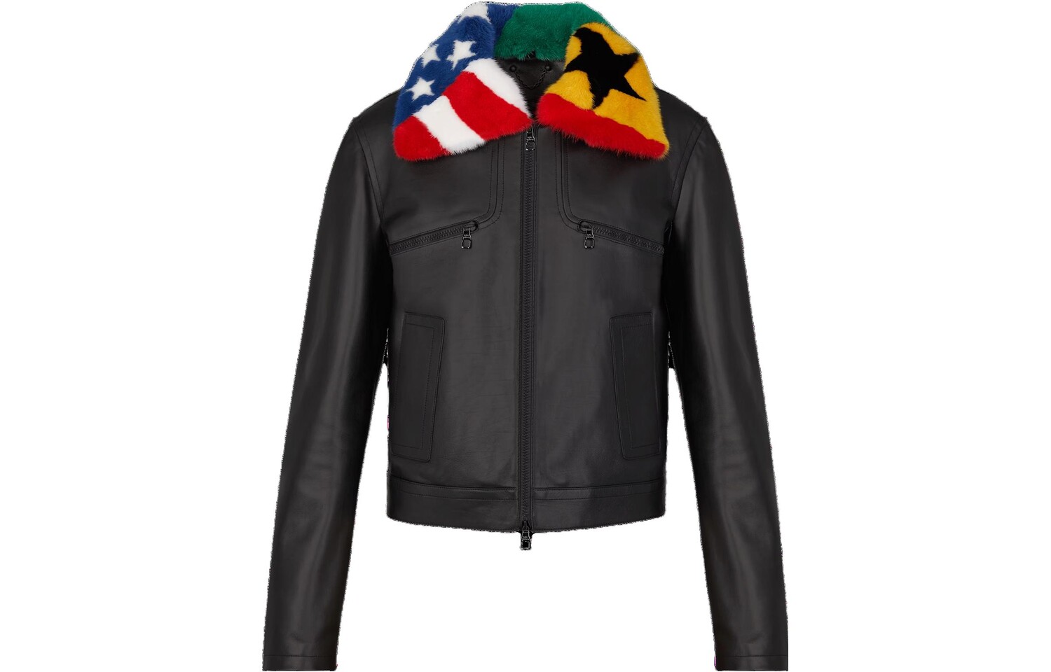 Кожаная куртка мужская черная Louis Vuitton, черный
Кожаная куртка мужская черная Louis Vuitton, черный