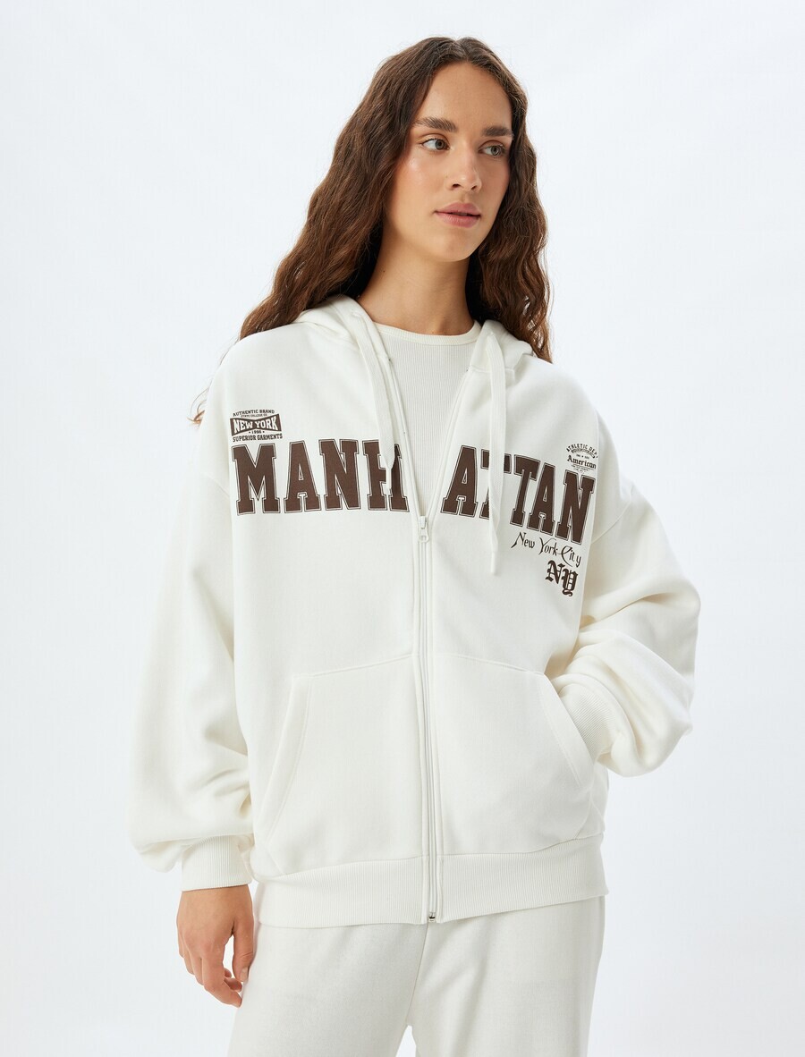 Толстовка с капюшоном Koton Sweatshirt, белый
Толстовка с капюшоном Koton Sweatshirt, белый