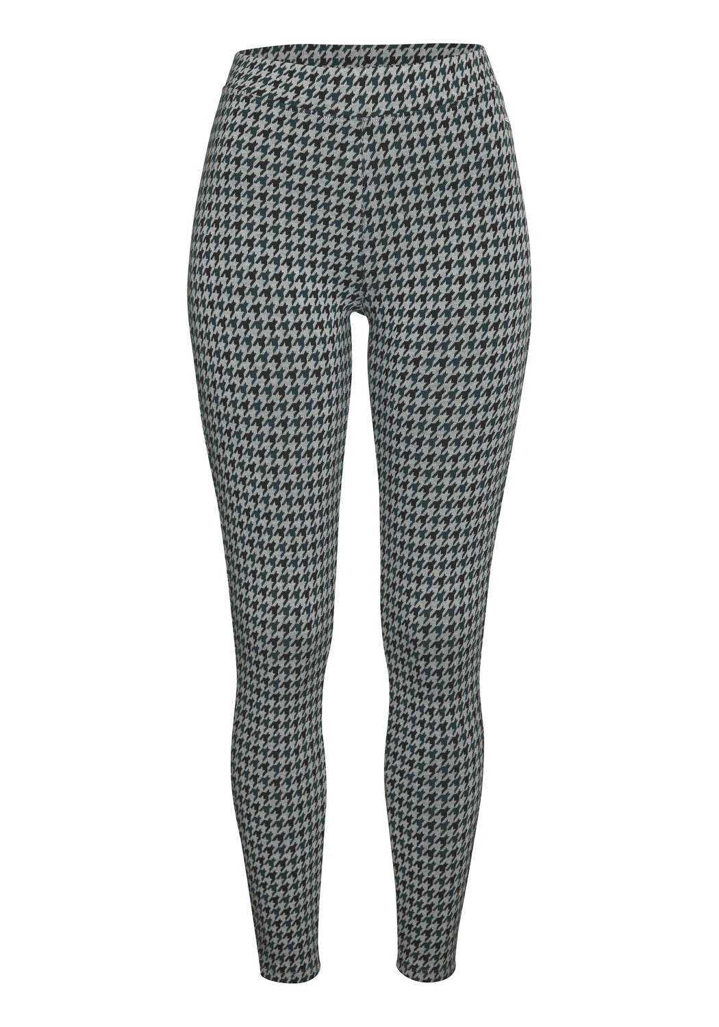 Леггинсы LASCANA, цвет Weiß schwarz grün gemustert 
Леггинсы LASCANA, цвет Weiß schwarz grün gemustert