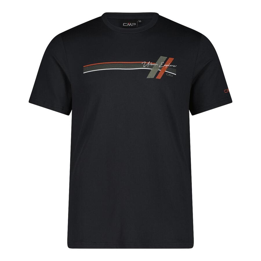 CMP Футболка для активного отдыха с коротким рукавом, дышащая, эластичная, мужская - Мужская футболка
CMP Футболка для активного отдыха с коротким рукавом, дышащая, эластичная, мужская - Мужская футболка